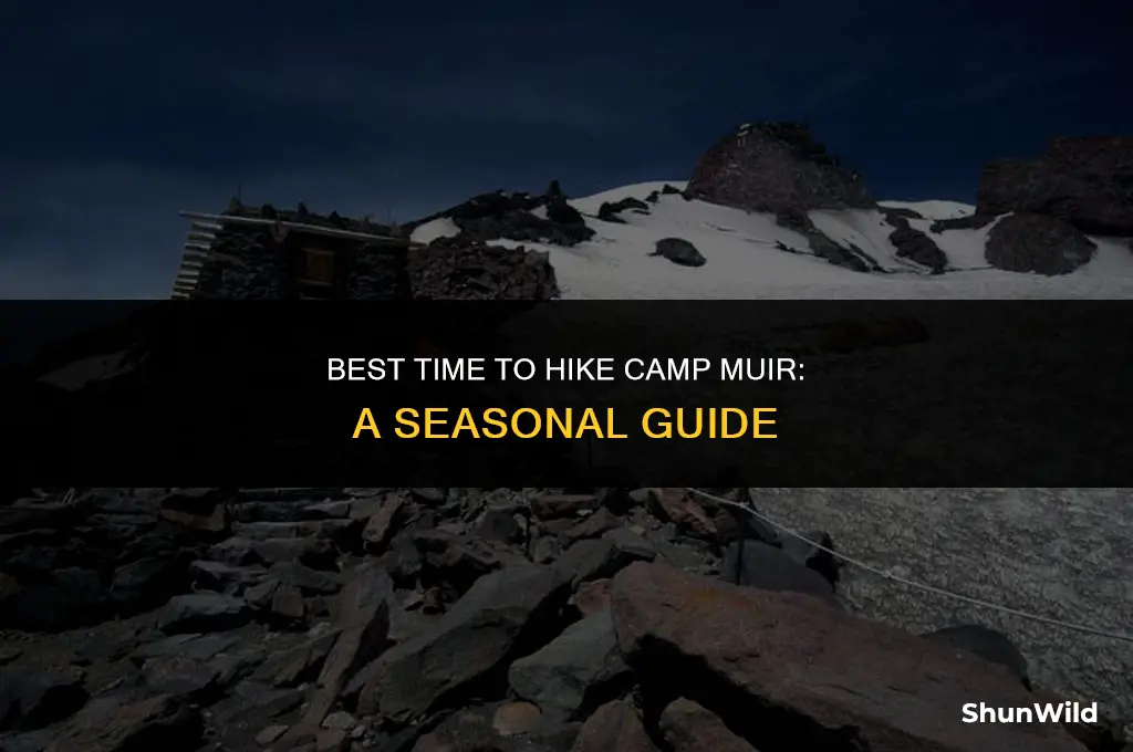 when to hike camp muir