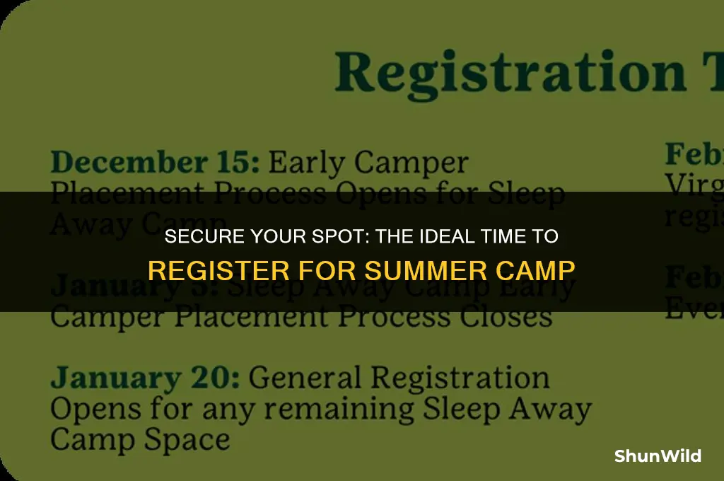 when to register for camp