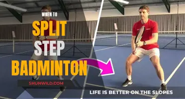 Badminton Split Step: Timing is Everything