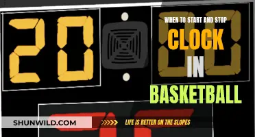 Clock Management in Basketball: Start and Stop Strategies