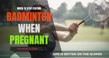 Badminton and Pregnancy: When to Stop Playing?