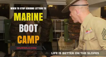 When to Stop Sending Letters to Marine Boot Camp: A Guide