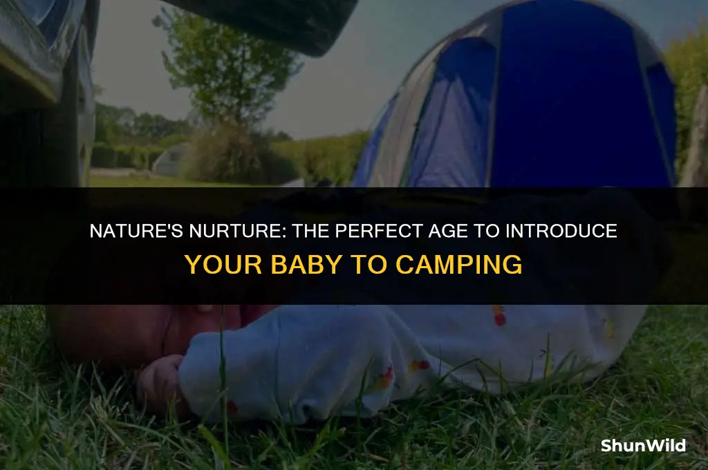 when to take baby camping