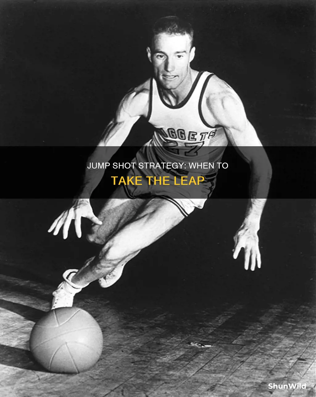 when to use a jump shot in basketball