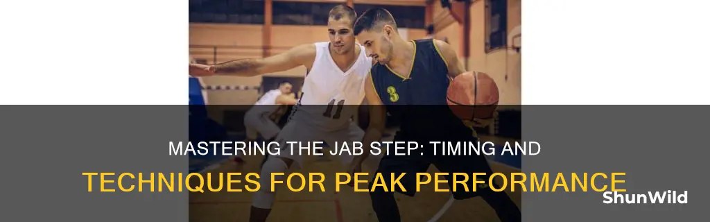 when to use jab step in basketball