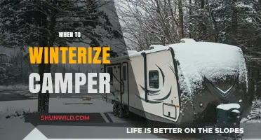 When to Winterize Your Camper: Essential Timing Tips for RV Owners