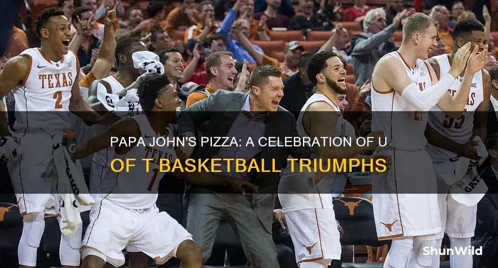 when ut basketball wins papa johns special