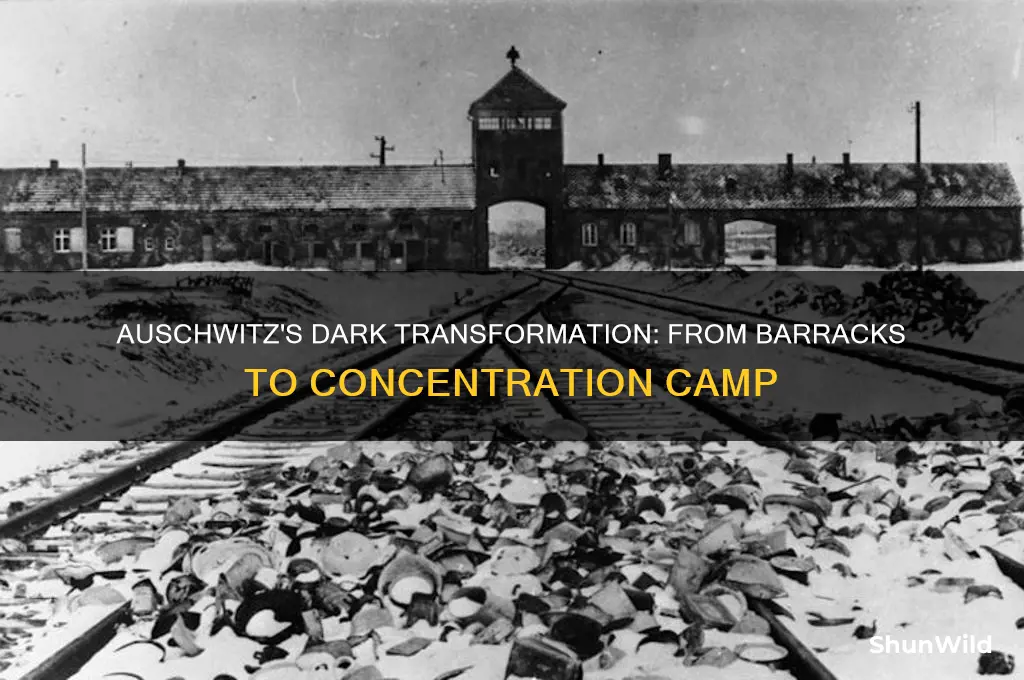 when was auschwitz built to be a concentration camp