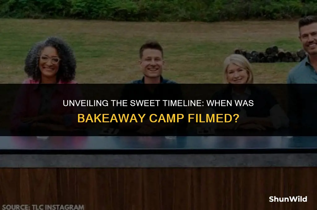 when was bakeaway camp filmed