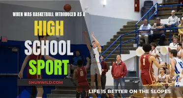 The Emergence of Basketball as a High School Sport