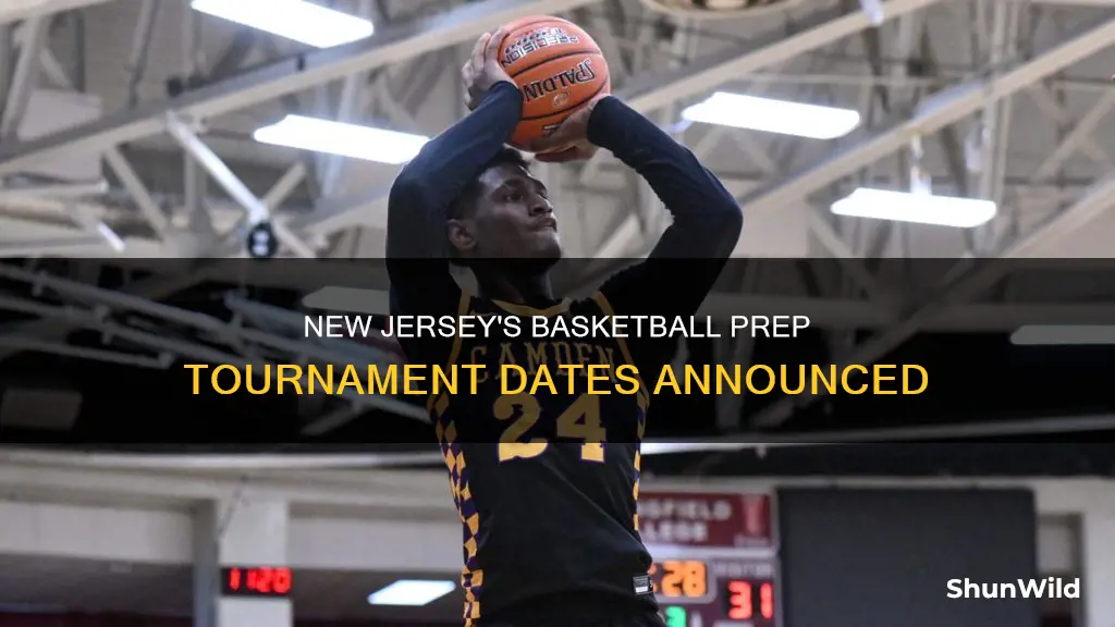when was basketball prep tournament dates new jersey