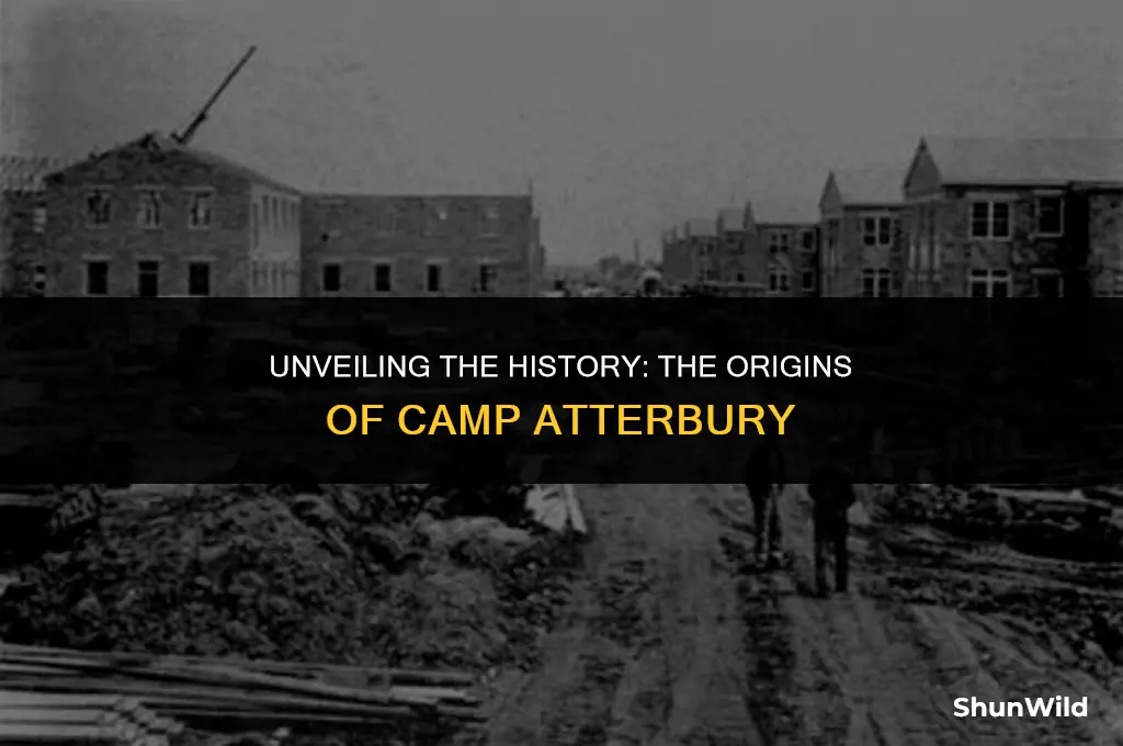 when was camp atterbury made