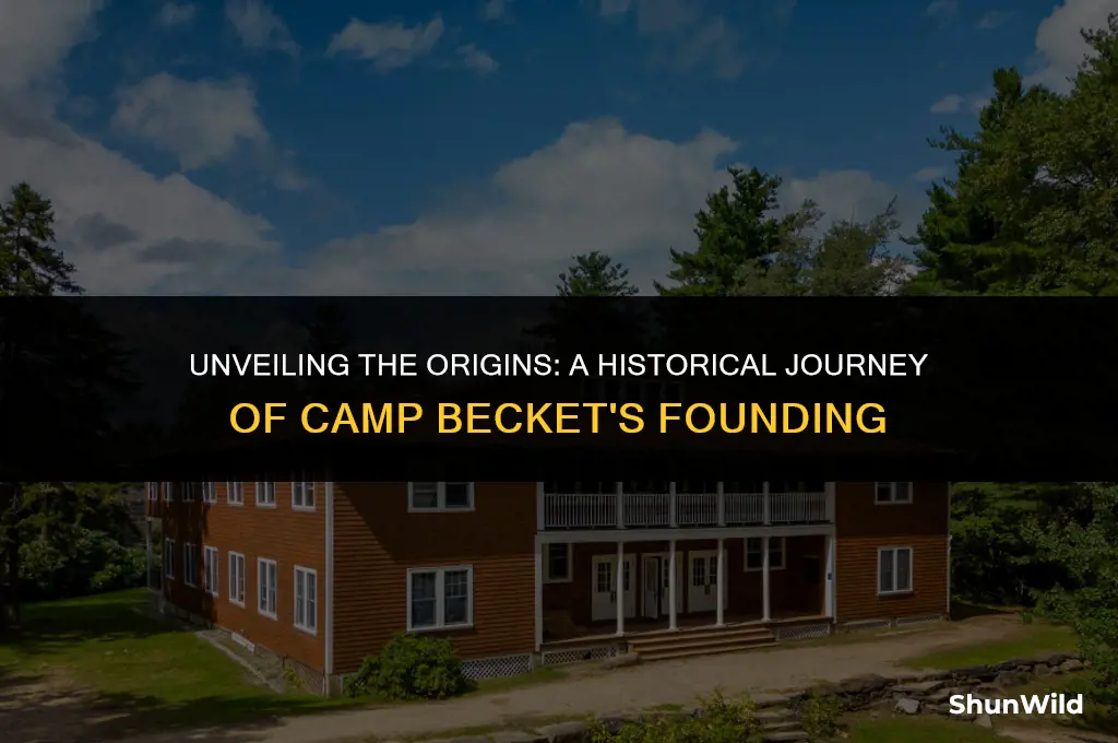 when was camp becket founded