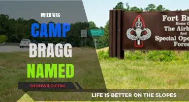Unveiling the History: When Camp Bragg Got Its Name