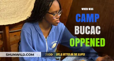 Unveiling the History: When Camp Bucac Opened Its Doors