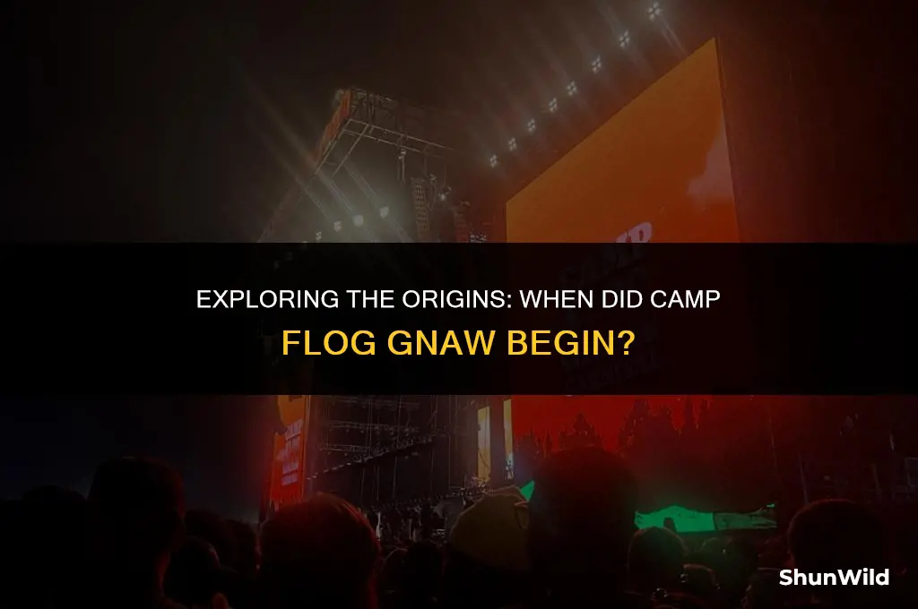 when was camp flog gnaw