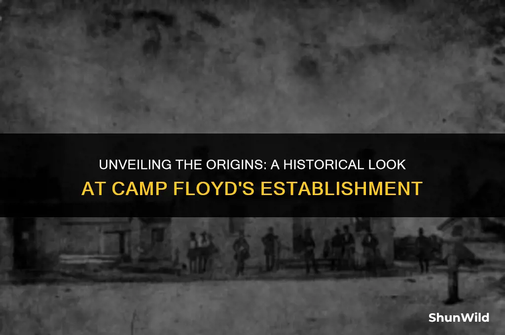when was camp floyd established