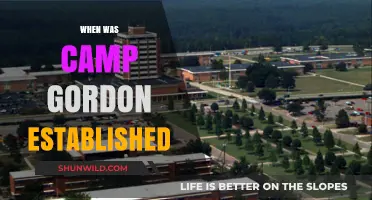 Unveiling the History: Camp Gordon's Establishment and Evolution
