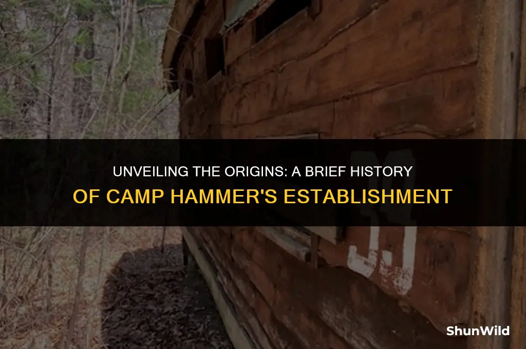 when was camp hammer established