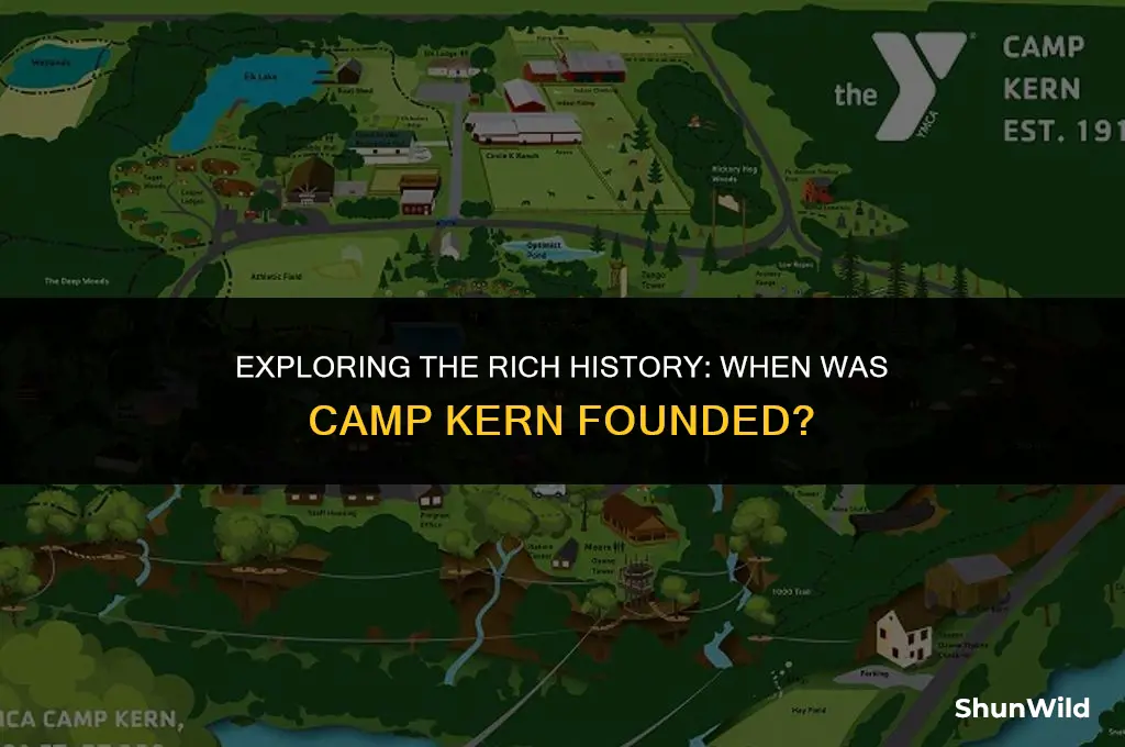 when was camp kern founded