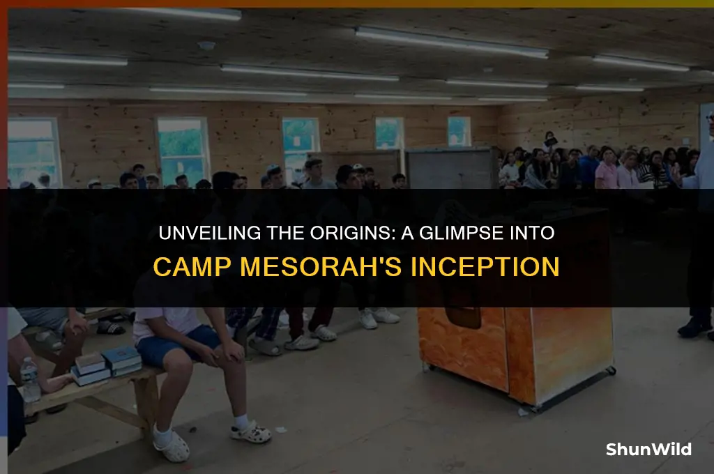when was camp mesorah started