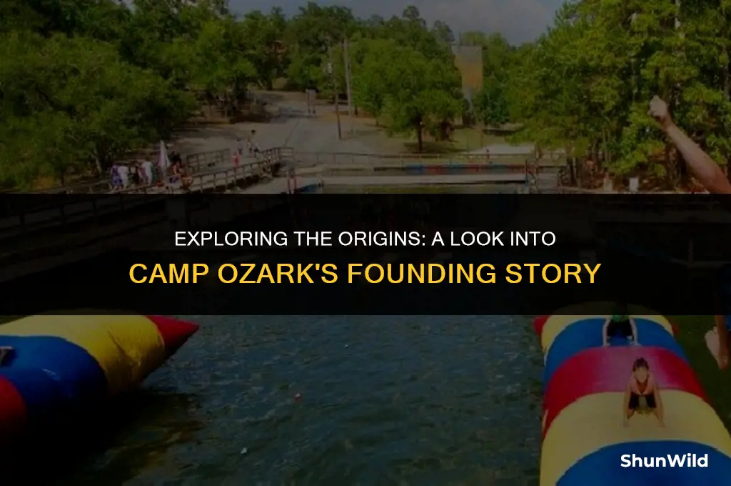 when was camp ozark founded