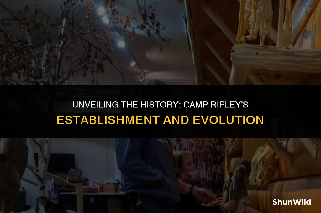 when was camp ripley established