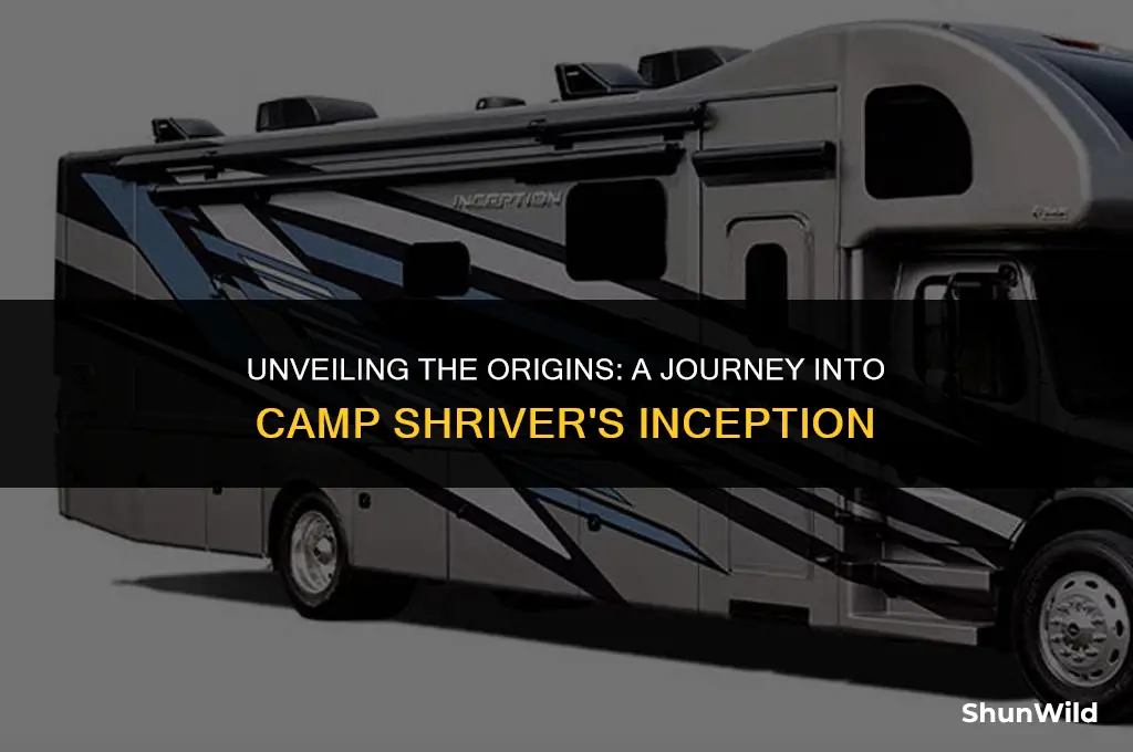 when was camp shriver started