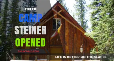 Unveiling the Origins: A Historical Look at Camp Steiner's Opening