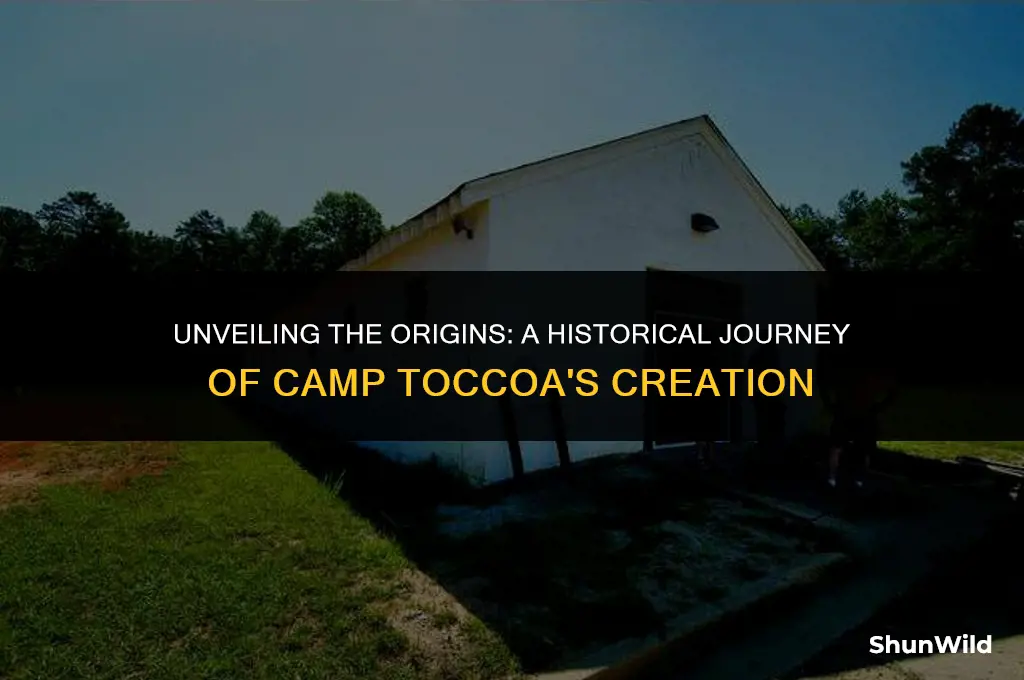 when was camp toccoa created