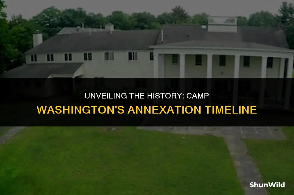 when was camp washington annexed