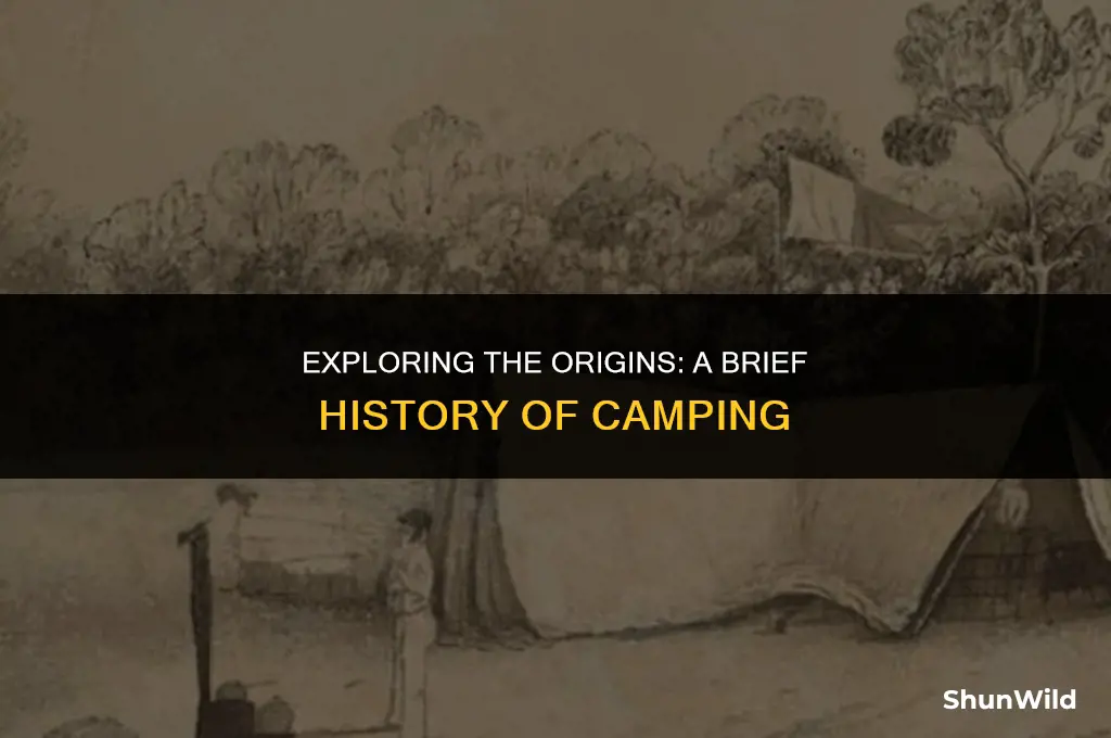when was camping invented
