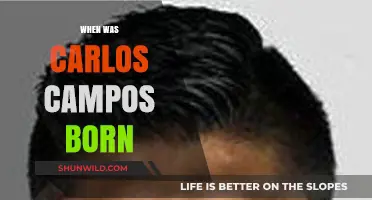 Unveiling the Birthdate Mystery of Carlos Campos