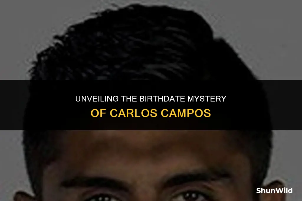 when was carlos campos born