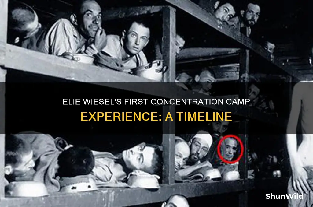 when was eliezer wiesel went to the first concentration camp