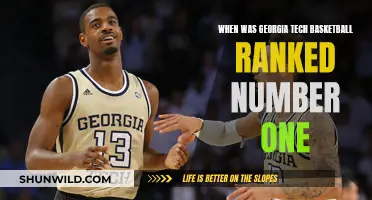 Georgia Tech Basketball: Ranked Number One in the Past?
