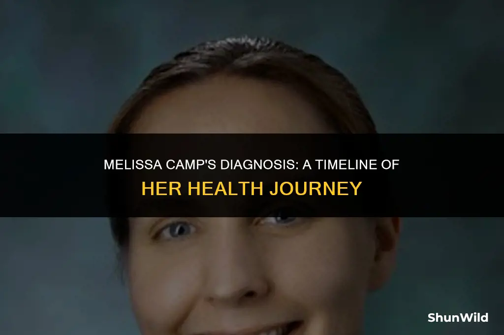 when was melissa camp diagnosed