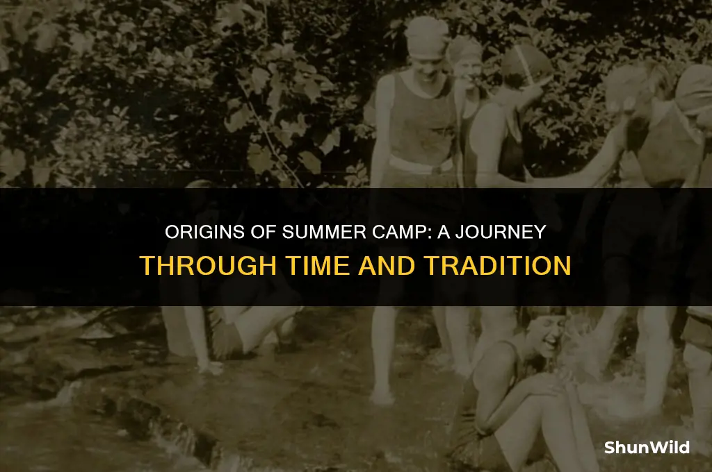 when was summer camp invented