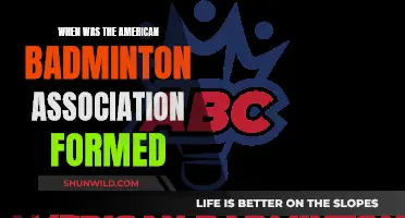 The American Badminton Association: Its Formation History