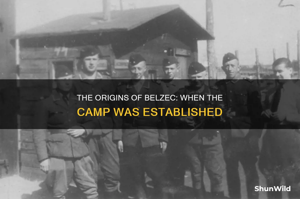 when was the belzec concentration camp mad