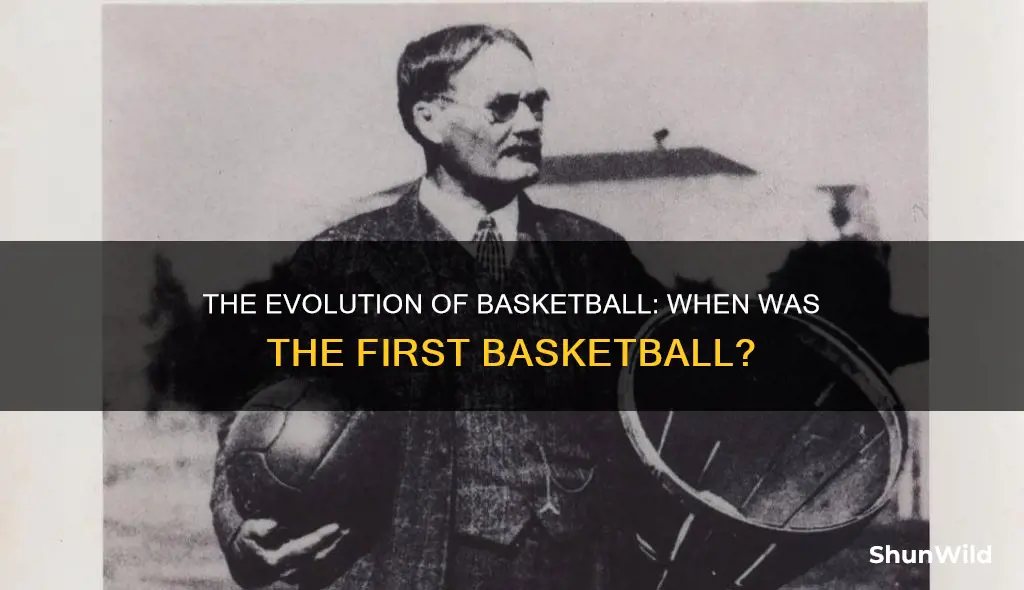 when was the first basketball made