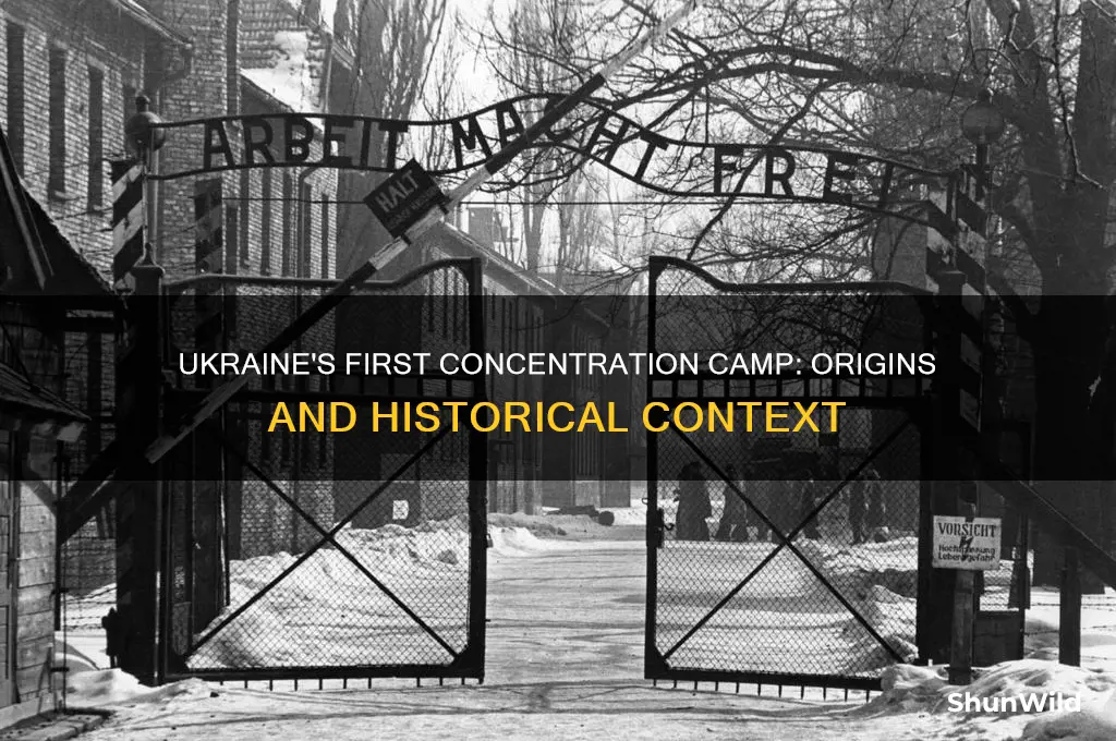 when was the first concentration camp opened in ukraine
