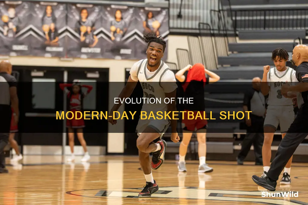 when was the first modern day basketball shot created