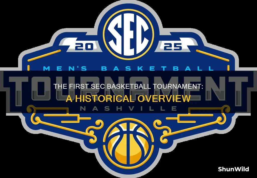 when was the first sec basketball tournament