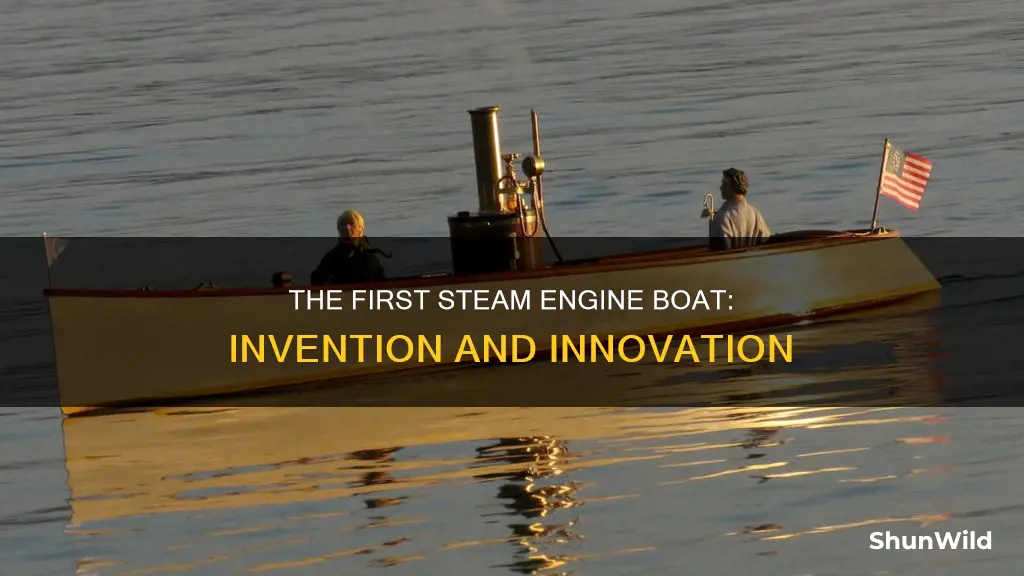 when was the first steam engine boat invented