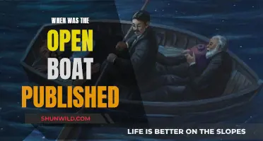 The Open Boat: Published When and Why?