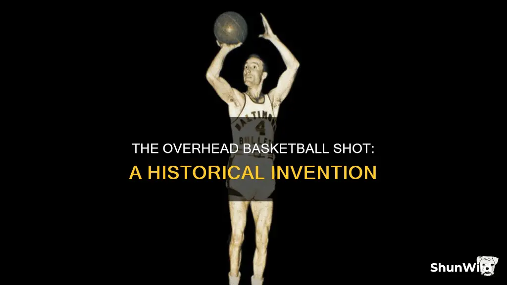 when was the overhead basketball shot invented