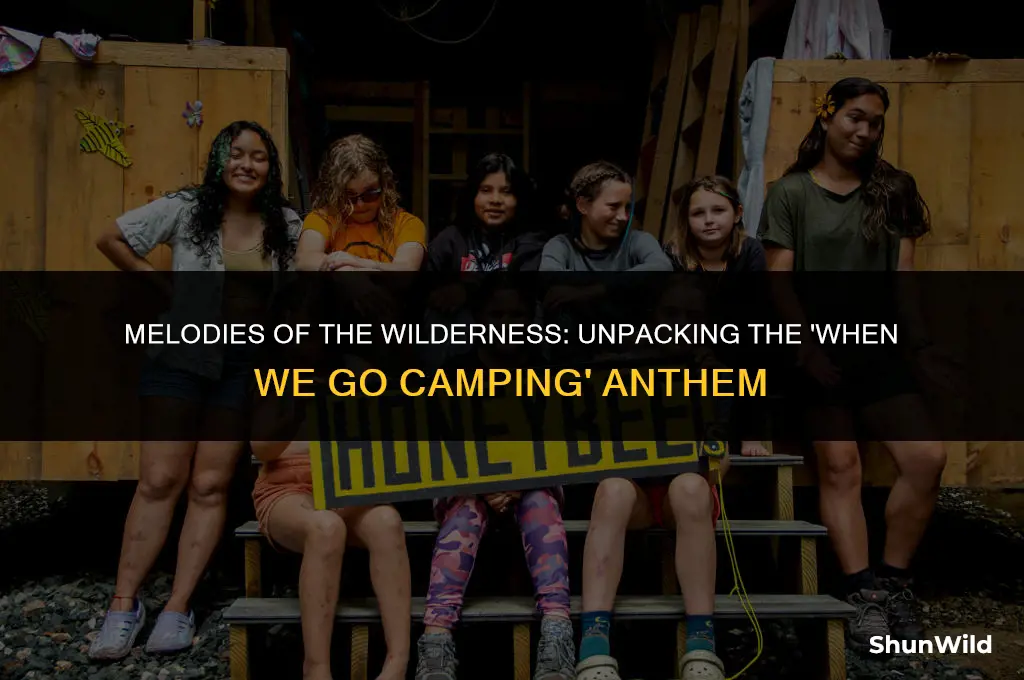 when we go camping song