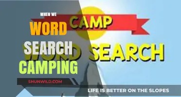 Exploring the Great Outdoors: A Word Search Camping Adventure