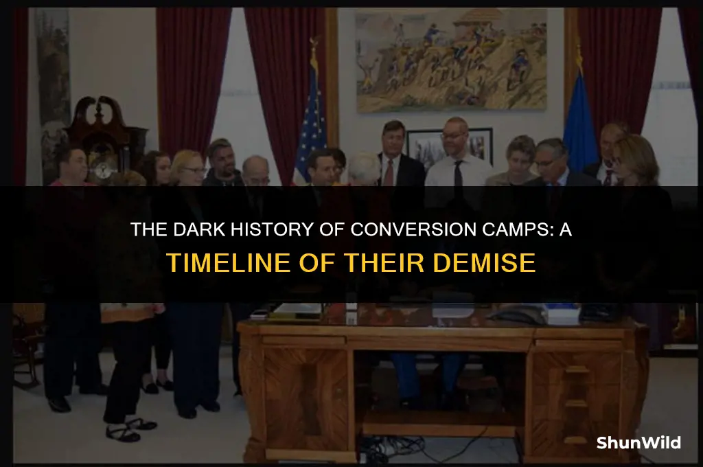 when were conversion camps band